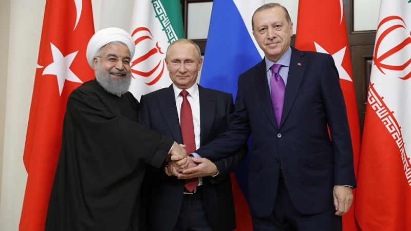 İİR-Rusiya-Türkiyə üçtərəfli görüşü