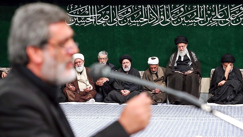 رہبر معظم انقلاب اسلامی کی شرکت سے مجلس شام غریباں