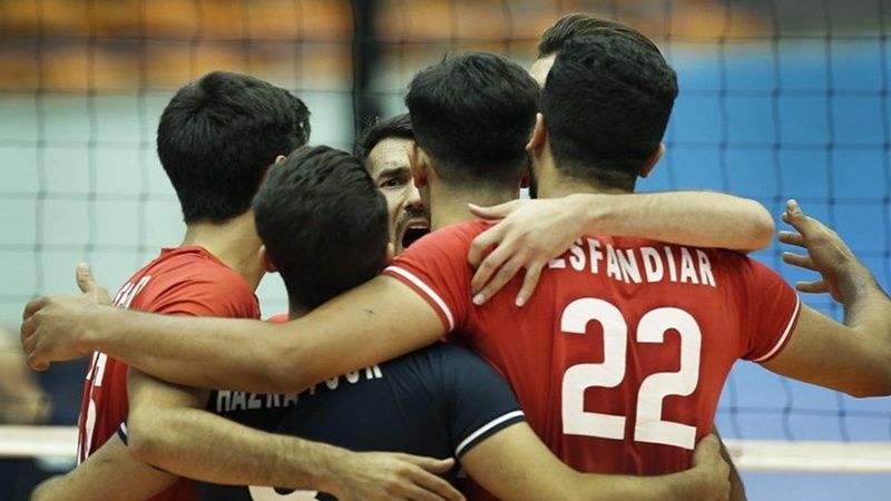 ایران کی انڈر نائنٹین بیچ والیبال ٹیم کی کامیابی 