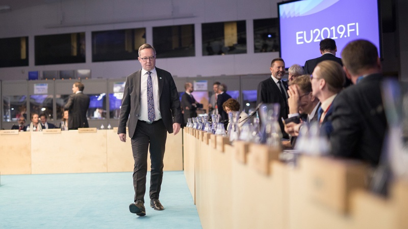ہلسنکی میں یورپی ملکوں کے وزرائے خزانہ کا اجلاس 