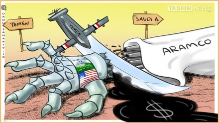 سعودی شہہ رگ پر یمن کی کاری ضرب! ۔ کارٹون