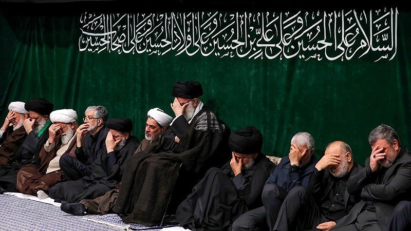 امام خمینی امام بارگاہ میں شام غریباں کی مجلس - تصاویر