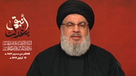 سەید حەسەن نەسرۆڵڵا:هەر شەڕێک دژی ئێران بەمانای کۆتایی ئسرائیلە