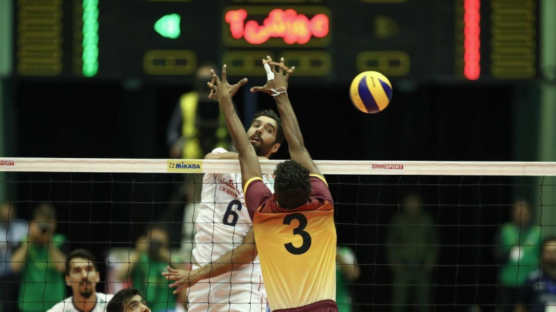  ایشیاوالی بال مقابلوں میں ایران کے ہاتھوں سری لنکا کو شکست