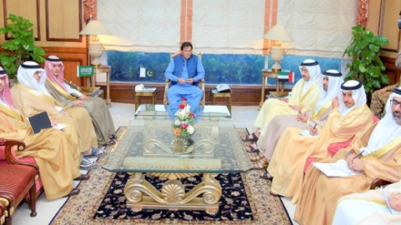 سعودی اور اماراتی عہدیداروں کی پاکستانی وزیراعظم سے ملاقات 