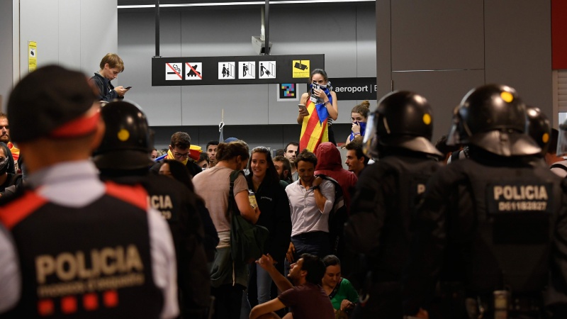 Katalonski separatisti pokušali okupirati aerodrom u Barseloni 
