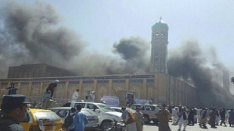 مشرقی افغانستان کی مسجد میں دہشت گردانہ دھماکے درجنوں جاں بحق اور زخمی 