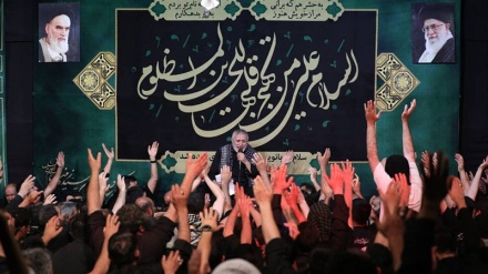 سید الشہداء کے چہلم کے موقع پر ایران کی فضا سوگوار و عزادار