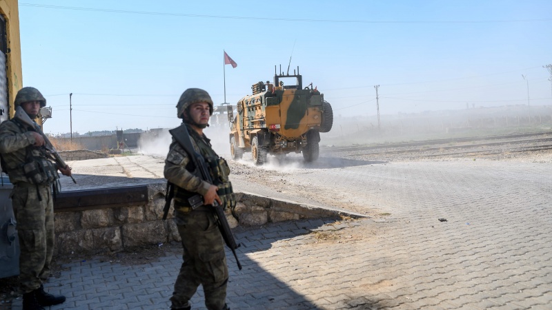 ترک فوج کی جانب سے شمالی شام کے بعض علاقوں پر قبضہ