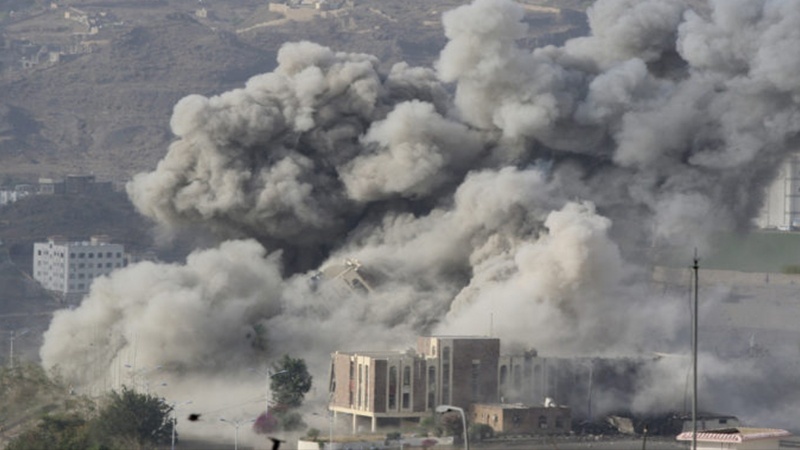 سعودی جنگی طیاروں کی یمن پر وحشیانہ بمباری، متعدد شہید