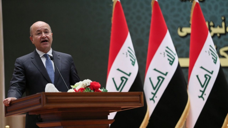 امریکہ سے ڈکٹیشن نہیں لیں گے، عراقی صدر 