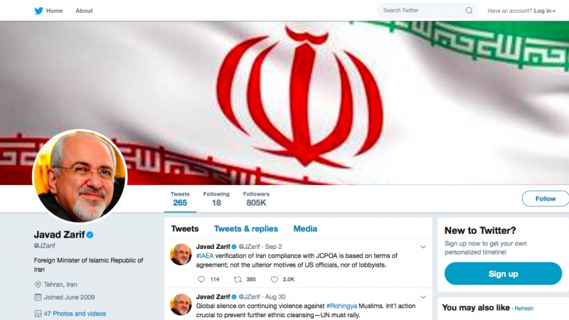 ایران ایٹمی ہتھیاروں کا سخت مخالف ہے، وزیر خارجہ ظریف 