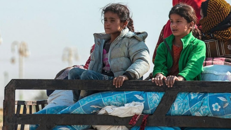 UNICEF: Bila zarokên aware bûne, ji bakura Sûrîyê bizvirin 
