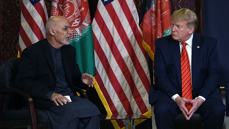 ٹرمپ کا غیر اعلانیہ دورۂ افغانستان