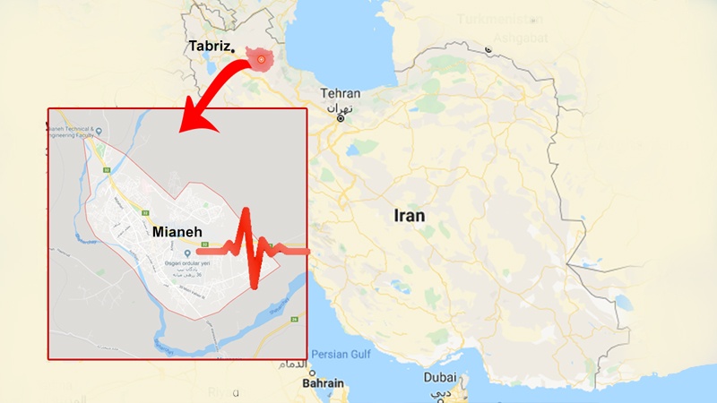 ایران میں زلزلہ 5 جاں بحق  درجنوں زخمی
