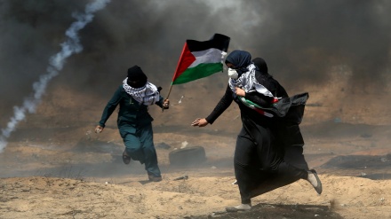 فلسطین ؛ حق واپسی مارچ کا سلسلہ بدستور جاری ۔ ویڈیو