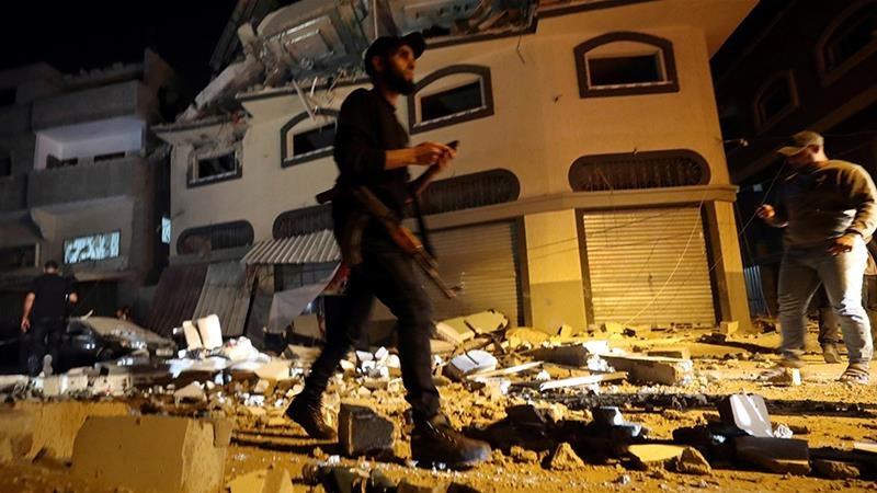 غزہ پر اسرائیل کا حملہ جہاد اسلامی کے کمانڈر سمیت2 شہید 