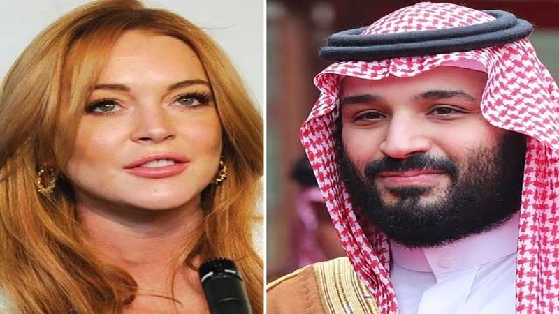 امریکی اداکارہ اور سعودی ولیعہد کی دوستی