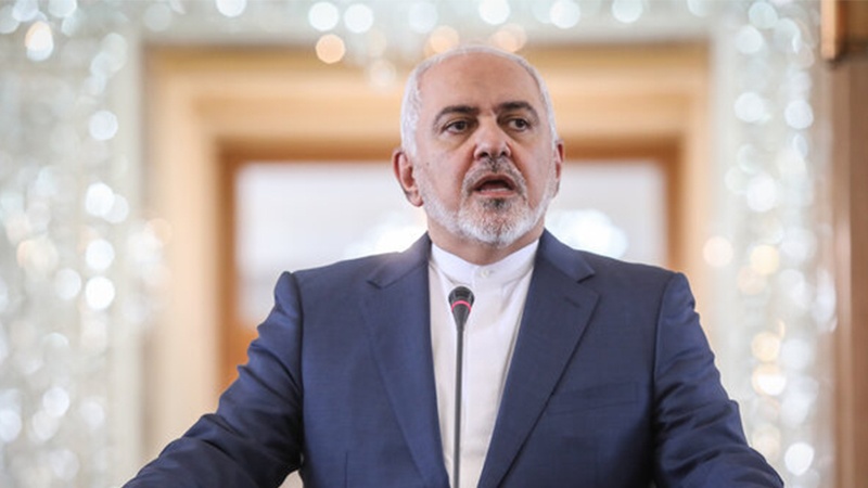 ایران ہرگز امریکہ کی منہ زوری کے سامنے تسلیم نہیں ہوگا: جواد ظریف