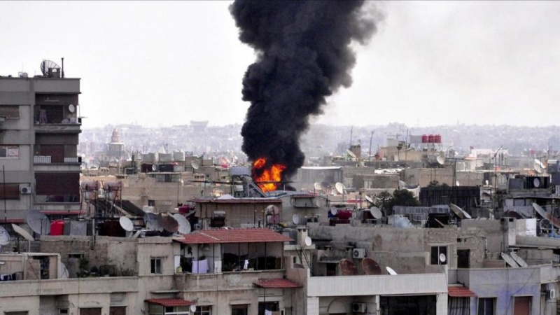 شام میں دہشت گردوں کے راکٹ حملے میں 7 افراد شہید