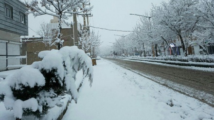 بارینی بەفر لە وڵاتی ئەفغانستان