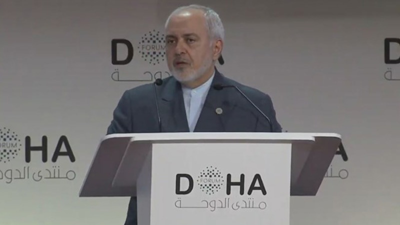 دوحہ ڈائیلاگ فورم کے اجلاس میں وزیرخارجہ ڈاکٹر جواد ظریف کا خطاب 