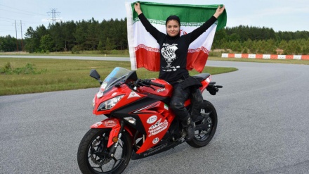 خاتوو بێهناز شەفیعی ماتۆرسواری ئێرانی بناسین