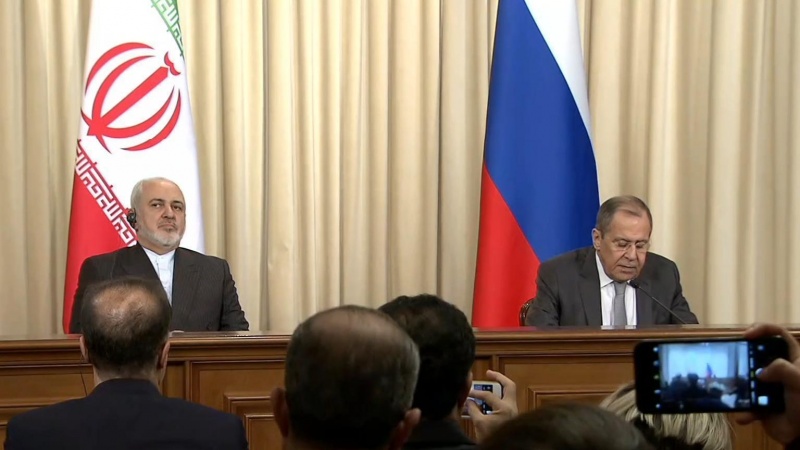 ایران اور روس علاقے میں امن کے خواہاں ہیں : جواد ظریف 