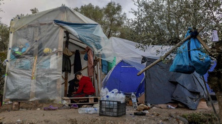 یونان میں غیر ملکی پناہ گزینوں کی حالت زار ۔ تصاویر