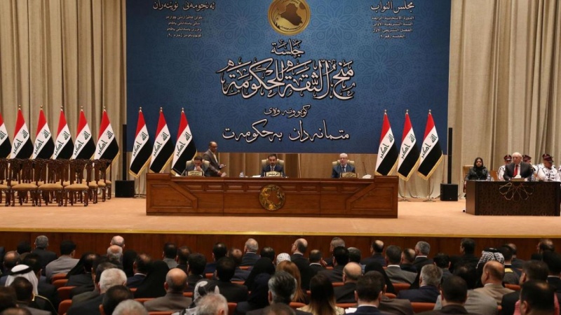 عراق سے امریکی فوجیوں کے انخلا پر عراقی اراکین پارلیمنٹ کی تاکید