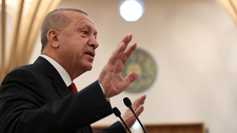 Erdogan: Me dest bi bicihkirina milyoneke awareyan li bajarên Girê Spî û Serêkaniyê kirin
