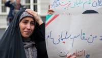 Okupljanje stanovnika Teherana ispred Predstavništva UN-a