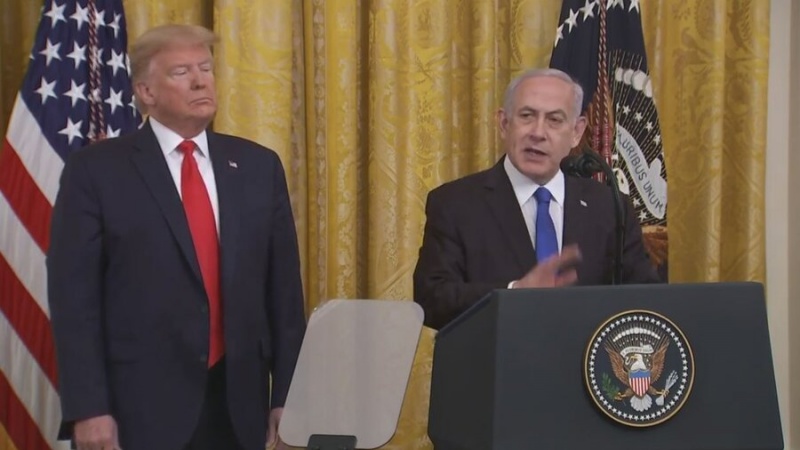 Tramp “Əsrin sövdələşməsi” anti-Fələstin planını təqdim edib
