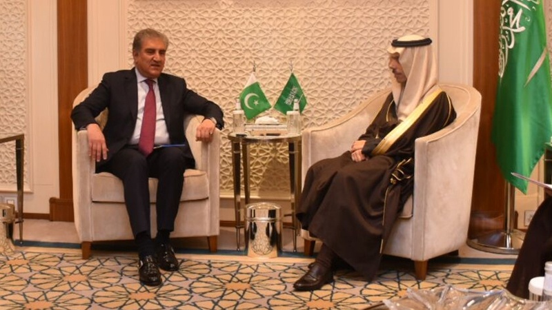  پاکستان اور سعودی عرب کے وزرائے خارجہ کے درمیان علاقائی حالات پر صلاح و مشورہ 