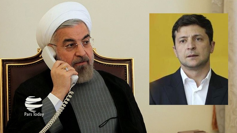 ایران اور یوکرین کے سربراہوں کی گفتگو، کی ایف کی جانب سے ایرانی اقدام کی قدردانی