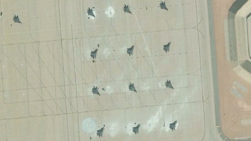 سعودی عرب میں امریکی اسکاڈرن، ایک میزائل میں تباہ ہو جائے گا