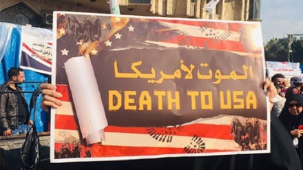 عراق میں امریکا کے خلاف ملین مارچ 