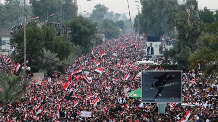Livan Hizbullahı İraq xalqının milyonluq yürüşnü alqışladı 