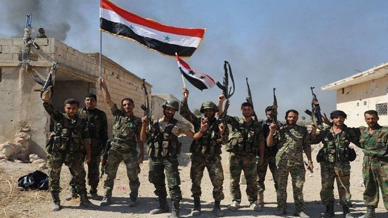 شامی فوج نے ادلب کے اسٹریٹیجک شہر معرت النعمان کو آزاد کرالیا 