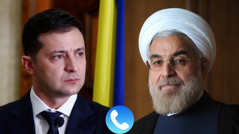 İran və Ukrayna prezidentləri telefon danışıqları aparıblar