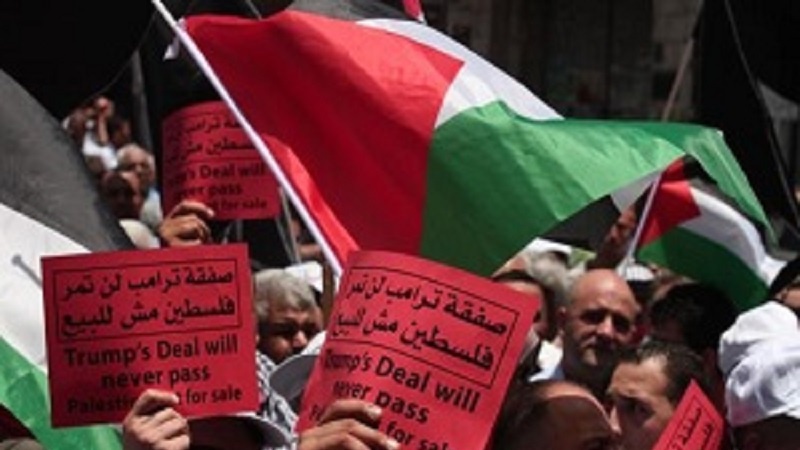 سینچری ڈیل کے خلاف ترکی اور اردن میں مظاہرے