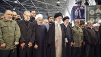 Ispraćaj generala Solejmanija i Abumehdija u Teheranu