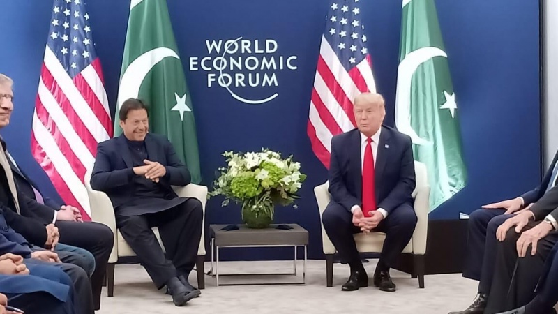 پاکستان کے ساتھ تعلقات بہتر ہوئے: ٹرمپ کا انوکھا دعوی