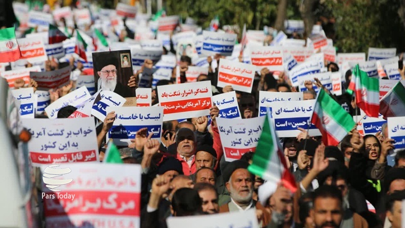 ایران میں امریکہ مخالف ریلیاں