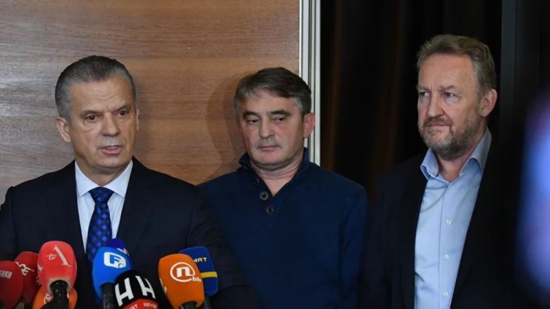 Izetbegović, Radončić i Komšić iz Sarajeva poručili Dodiku da ne prelazi crvenu liniju