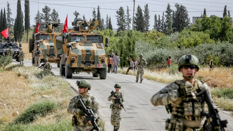 شمالی شام میں ترکی اور شام کی فوجوں کے درمیان لڑائی