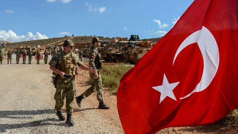 شام پر ترک فوج کا ایک بار پھر حملہ