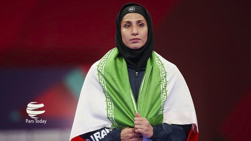 ایران کی خاتون کراٹے باز نے ٹوکیو اولمپک کے لئے کوالیفائی کیا