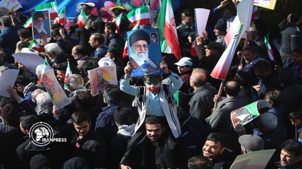 جشن آزادی کی ریلیوں میں بھر پور شرکت کرنے پر ایرانی عوام کی قدردانی