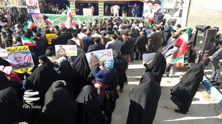 راهپیمایی ۲۲ بهمن در زاهدان